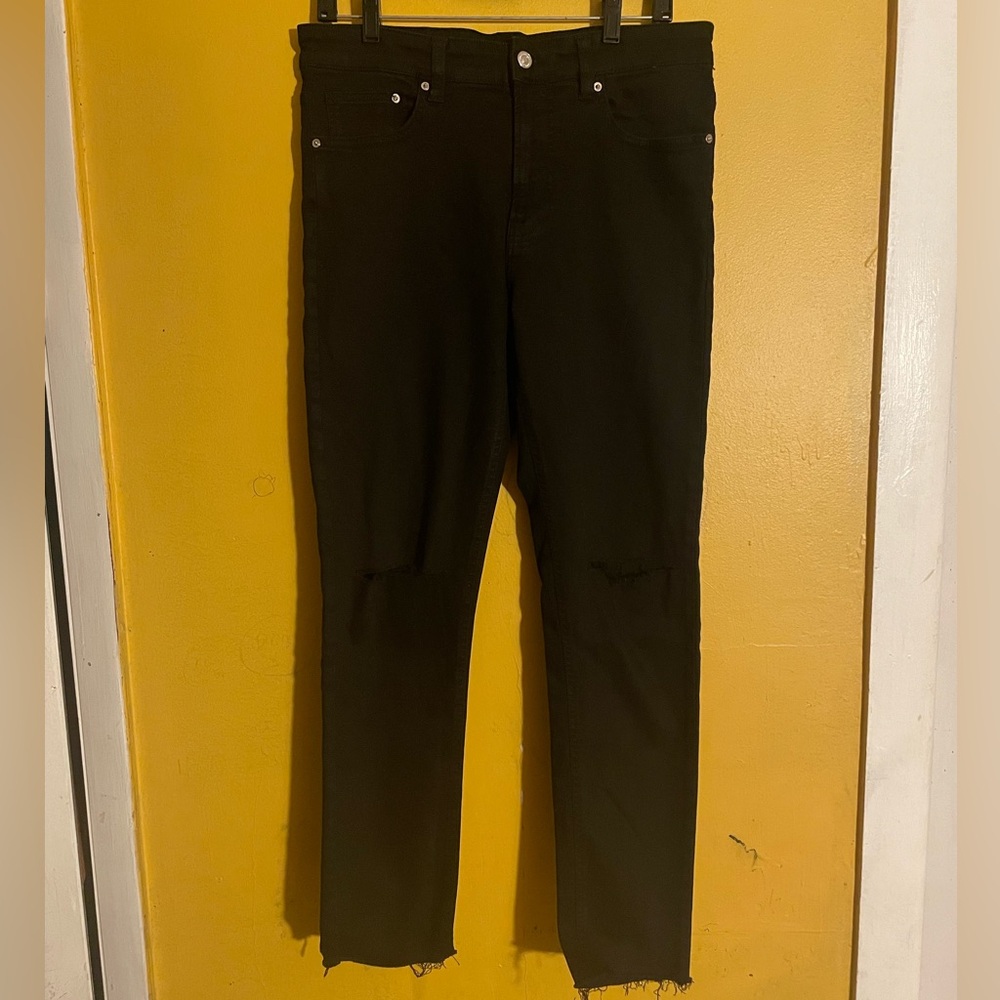 Zara Men's Slim Jeans - Black